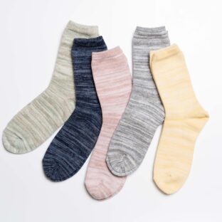 残糸ソックス クルー【2足セット】